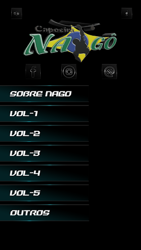 Android application Capoeira Nago screenshort