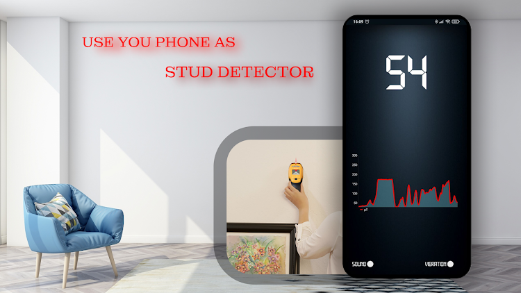 Stud detector wall stud finder - 3.0 - (Android)