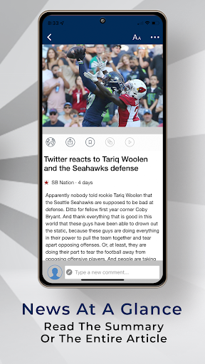 Screenshot of Sportfusion - Seahawks Edition
