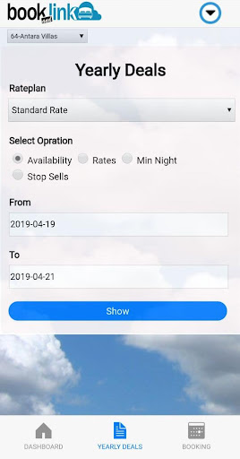 BOOKANDLINK CHANNEL MANAGER Screen 2