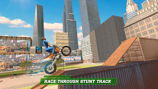 London City Motorbike Stunt Riding Simulator screenshots 5