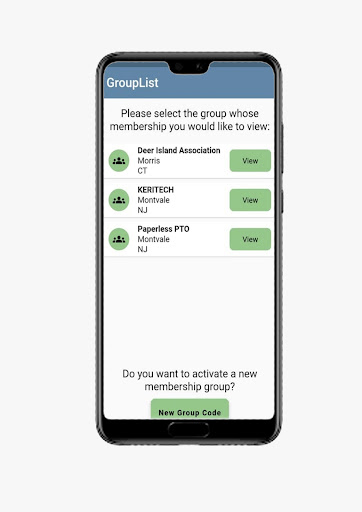 Membership Buddy Screen 2