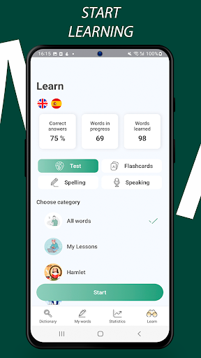 My Words: Grow your vocabulary Screen 3