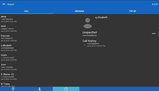 Unknown app Screenshot