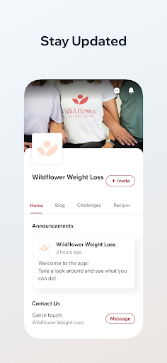 Wildflower Weight Loss Screen 3