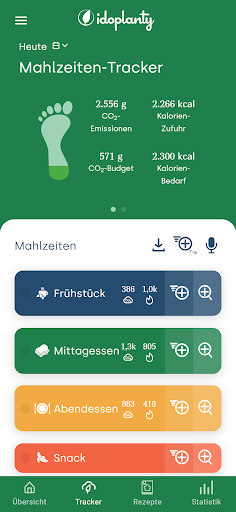 idoplanty - Meal-Tracking Screen 3