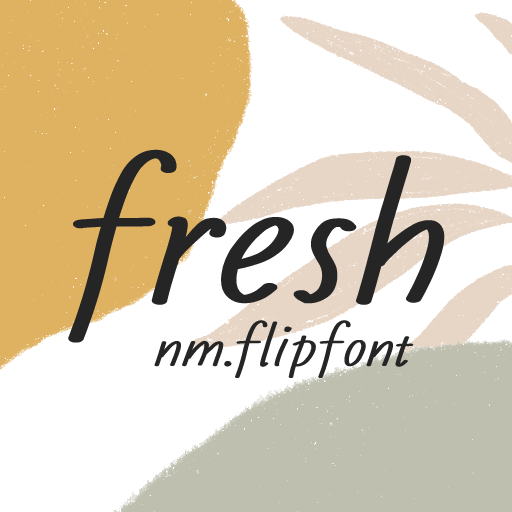 NmFresh™ Latin FlipFont logo