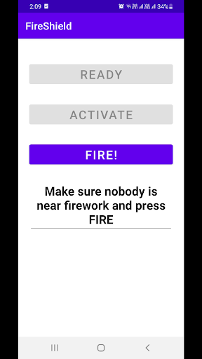 Android application Fire Shield screenshort