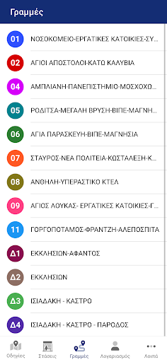 Αστικές Συγκοινωνίες Λαμίας Screen 3