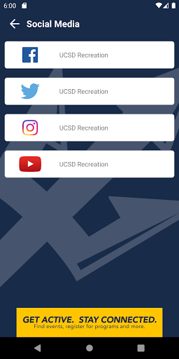 UC San Diego Recreation Screen 3