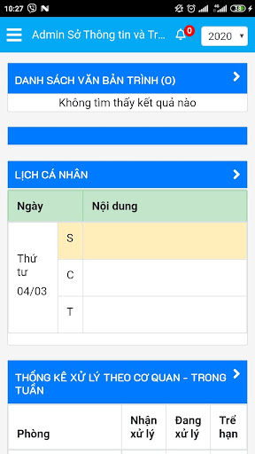 QLVBDH - Quản lý văn bản điều Screen 2