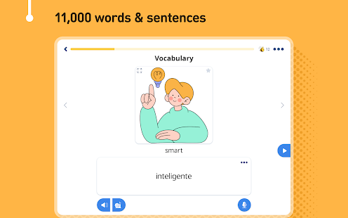 Learn Spanish - 11,000 Words स्क्रीनशॉट