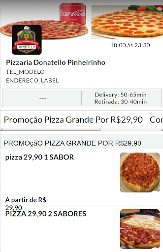 Pizzaria Donatello Pinheirinho Screen 2