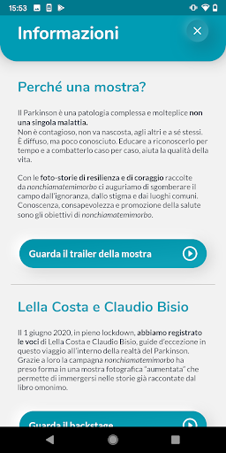 NonChiamatemiMorbo Audio-Guida Screen 3