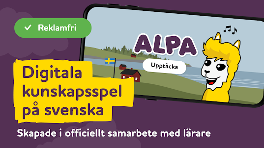 Educational games in Swedish