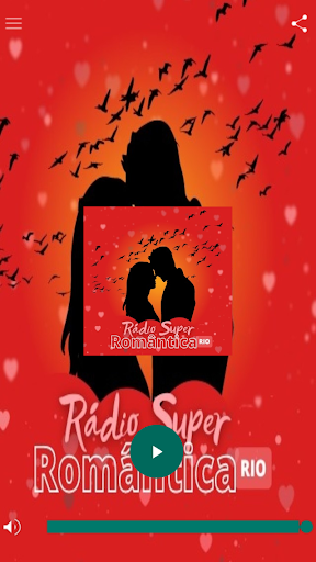 Android application Radio Super Romântica screenshort