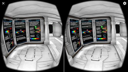 Android application Cosmic Stroll 2 Cardboard VR screenshort