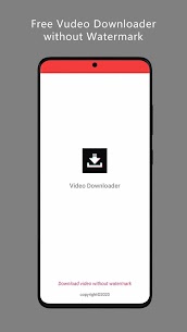 Video Downloader -No Watermark 1