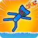 Huggy Wuggy Stickman - Androidアプリ