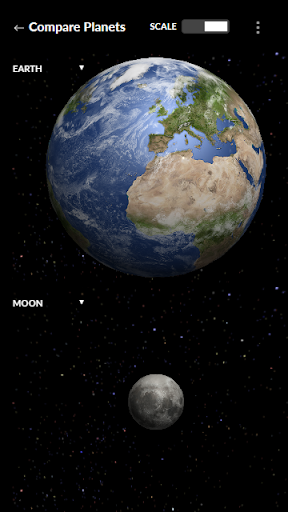 Planet Globes 3D Screen 3