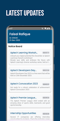 Android application iSchool For Me screenshort