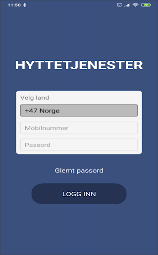 Hyttetjenester Screen 2
