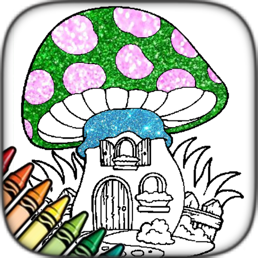 Mushroom Coloring Page logo