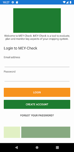Android application MEY-Check screenshort