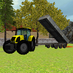 Cover Image of Télécharger Tracteur 3D : Transport de pommes de terre  APK