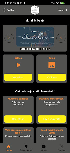 Ministério Oração e Palavra Screen 2