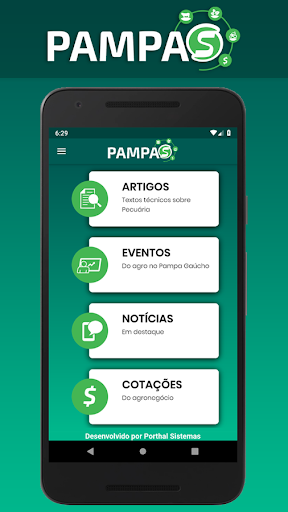 Android application Pampa S screenshort