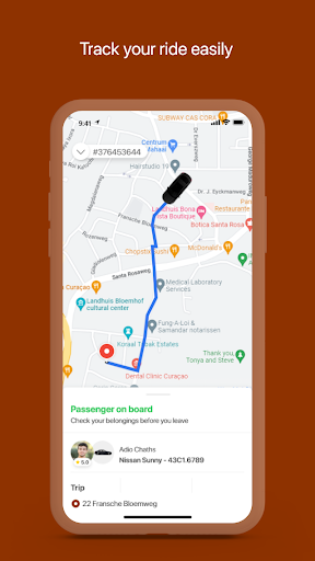 365 Taxi Service Screen 3