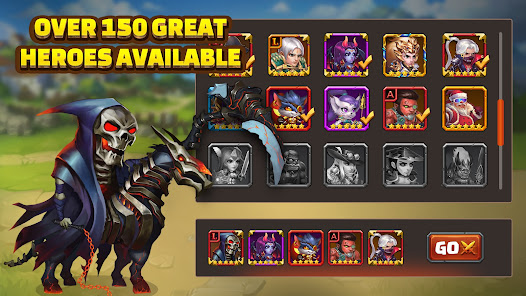 Heroes Charge HD APK v2.1.369 MOD (God Mod, One Hit, Free Skills) Gallery 3