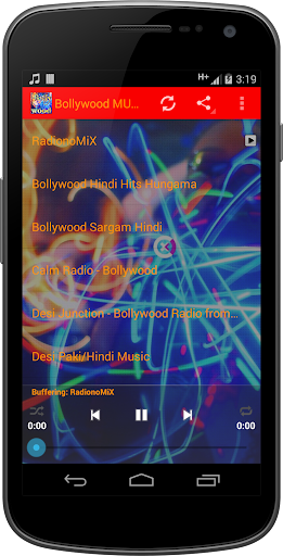 Android application Bollywood MUSIC Radio screenshort