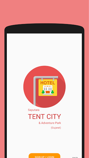 Android application Hotel TENT CITY - Saputara Ind screenshort