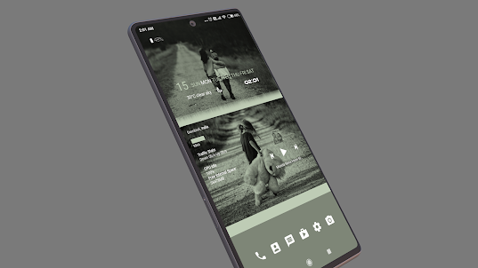 A6 Theme for KLWP