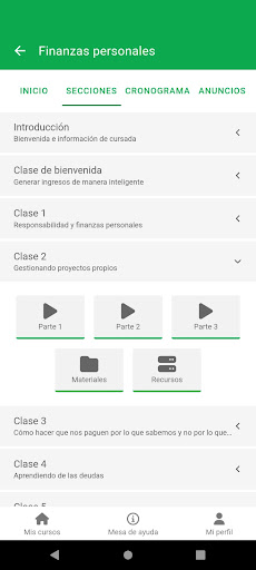 Campus Estudinero Screen 3