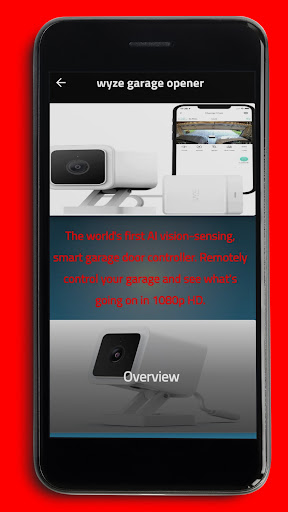 Android application Wyze Garage Door Opener Guide screenshort