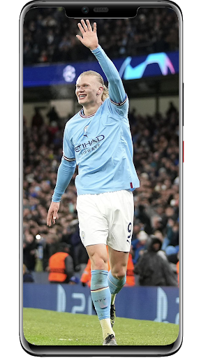 Android application Haaland Wallpapers screenshort