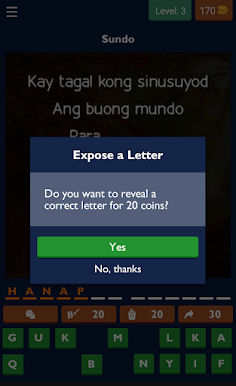 SingMo Guess OPM Lyrics - Screenshot 3