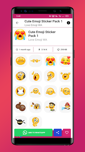 WASticker - Stickers and emoji Screen 3