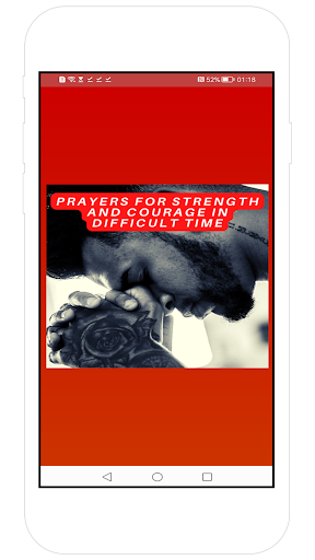 Android application Prayers for Strength - courage screenshort