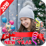 Happy New Year Profile Pic DP Maker 2018 icon