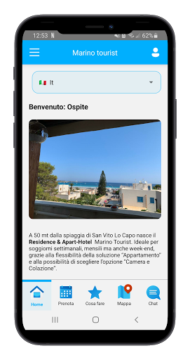 Android application Marino Tourist screenshort