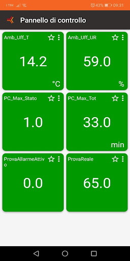 Android application CWS-APCL (IT) screenshort