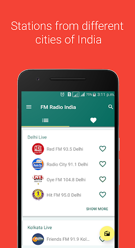 FM Radio India All Stations Screen 2