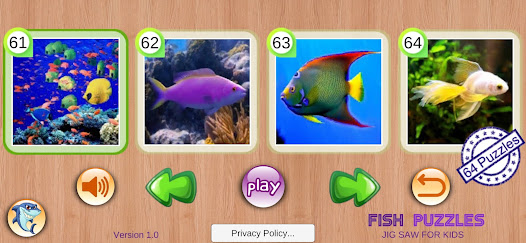 Screenshot 3 Fish Puzzles & Ocean Jigsaw android