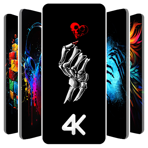 Black Art Wallpaper logo