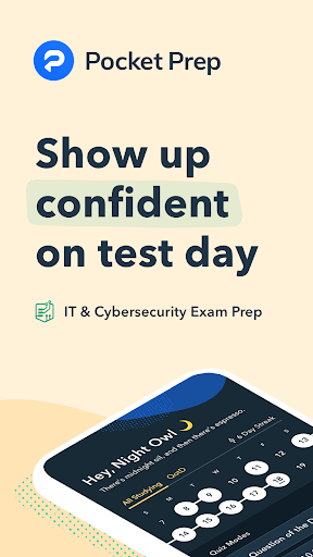Screenshot of Pocket Prep IT & Cybersecurity