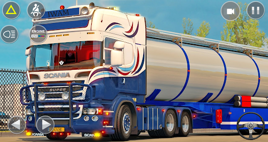 Oil Tanker Euro Truck Games 3D screenshots 1